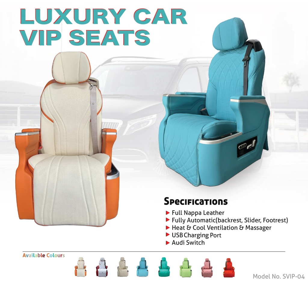 Luxury Car Seat (Audi Switch)(VIP)
