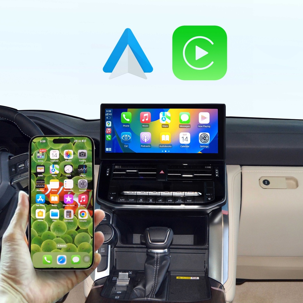 12.3" LC300 Android AVN "4+64G" With Wireless CarPlay & Android Auto