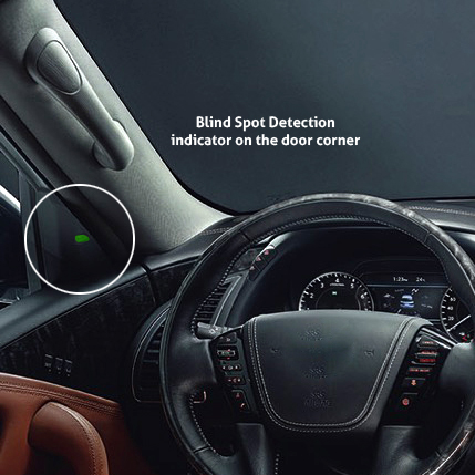 Nissan Patrol Blind Spot Detection System