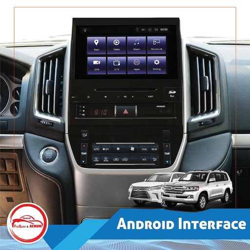 [3232] Toyota Touch Interface For Land Cruiser VXR & Lexus LX570