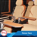 [TVIP-02] Luxury Universal Manual Table With Armrest (VIP)