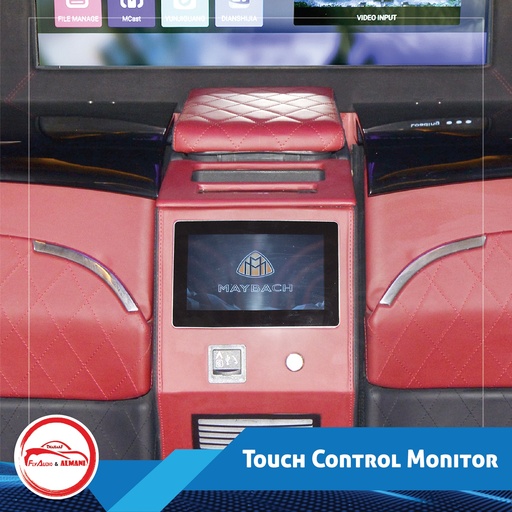 [9907] 7" Luxury Touch Control Monitor For VIP Car